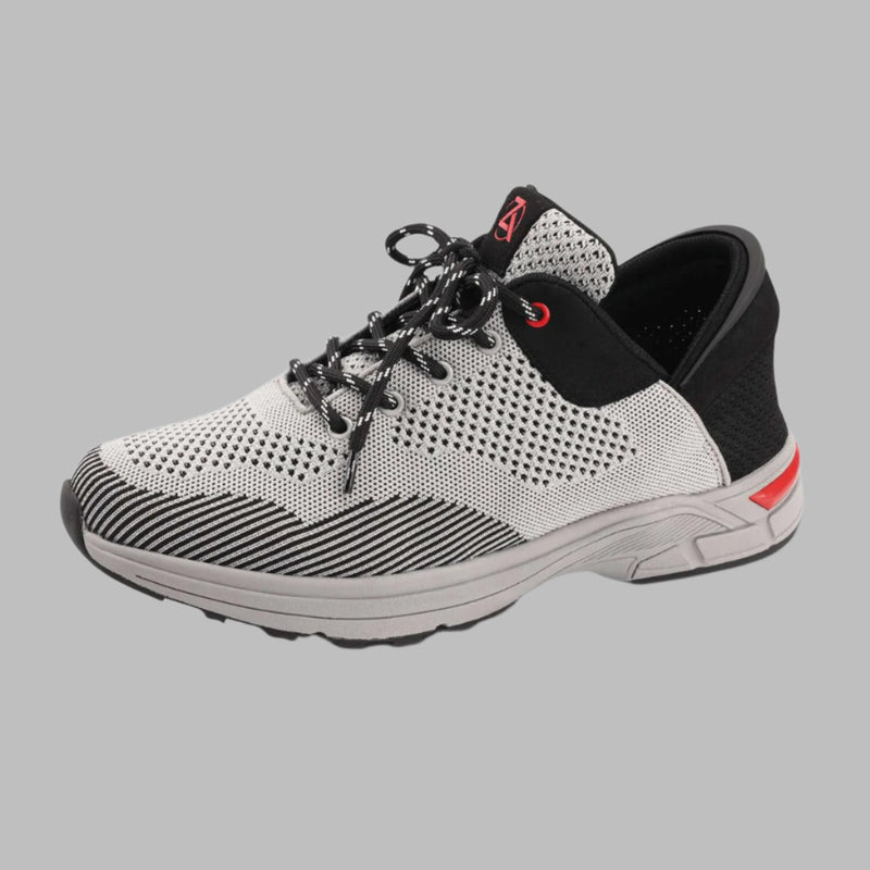 Zeba® Hands Free Men's Sneakers by Zeba Shoes in Steel Onyx, and available in different sizes. This footwear item is part of our sneakers collection.