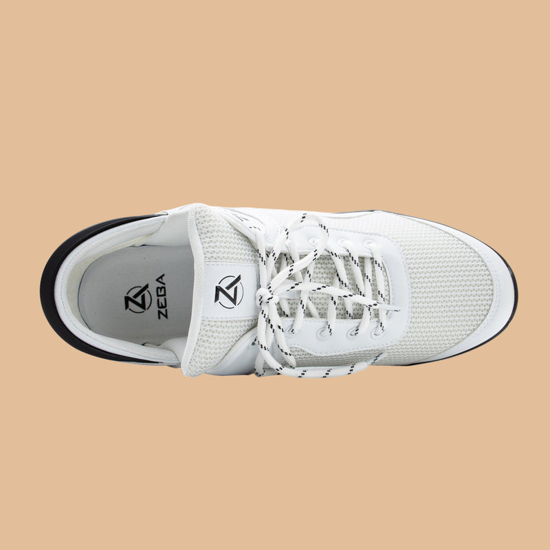 Zeba® Hands Free Men's Sneakers by Zeba Shoes in White, and available in different sizes. This footwear item is part of our sneakers collection.