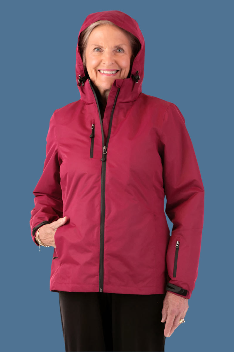 Vortex Waterproof Winter Jacket for women by Buck & Buck in Royal, and available in different sizes. This outerwear & layering item is part of our puffer jackets collection.