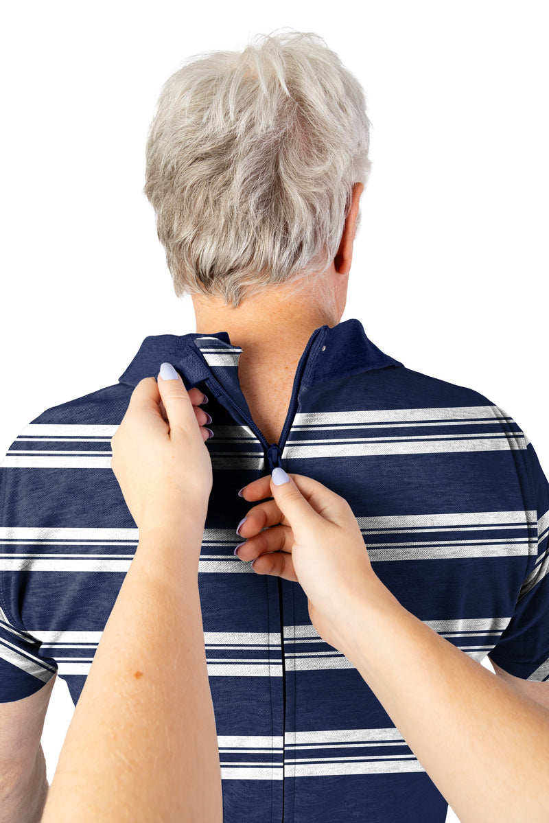 Men's Polo Jumpsuit by Buck & Buck, and available in different sizes. This one-piece garments item is part of our one-pieces collection.