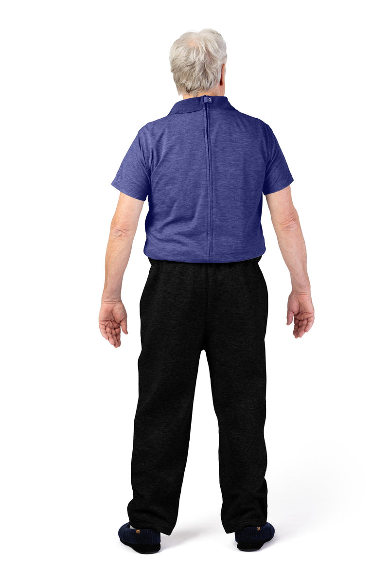 Men's Polo Jumpsuit by Buck & Buck in Royal Top/Black Pants, and available in different sizes. This one-piece garments item is part of our one-pieces collection.