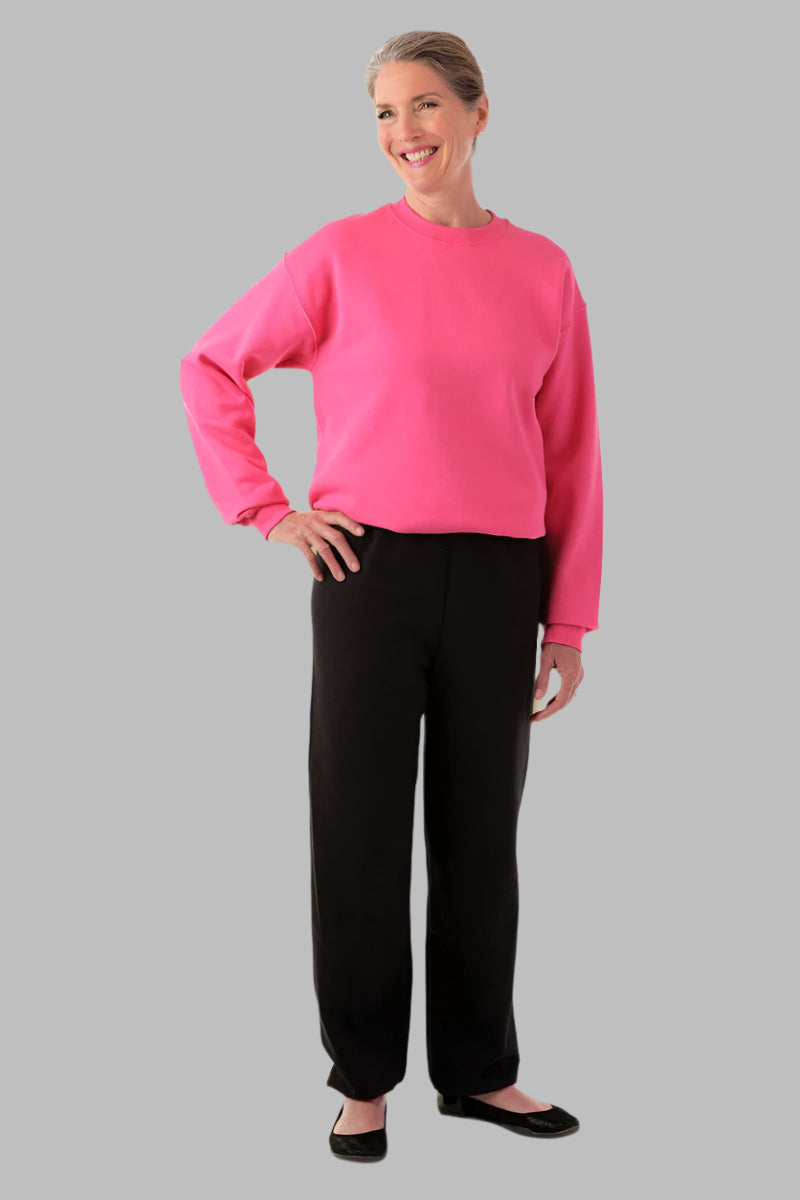 Women's Two-Tone Jumpsuit by Buck & Buck in Red Top/Black Pants, and available in different sizes. This one-piece garments item is part of our one-pieces collection.