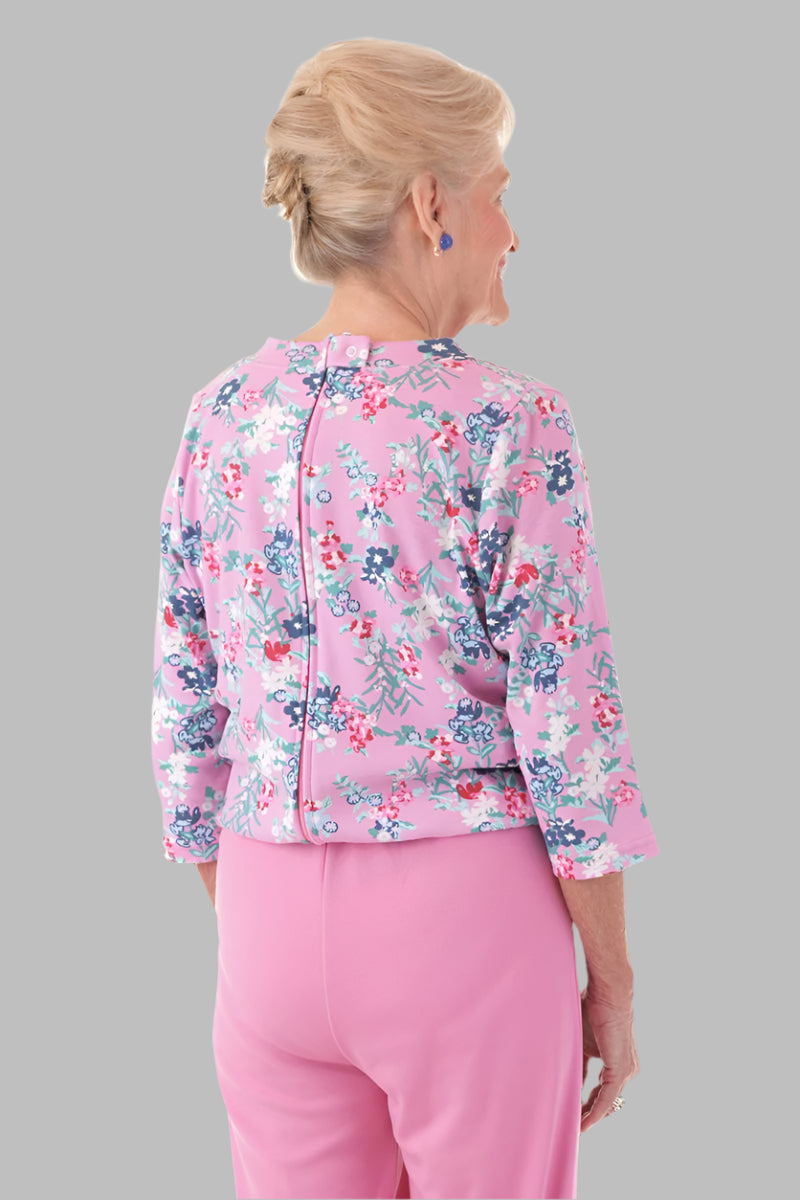 Capri Perfect Fit Jumpsuit-Printed Top for women by Buck & Buck in Rose, and available in different sizes. This one-piece garments item is part of our one-pieces collection.