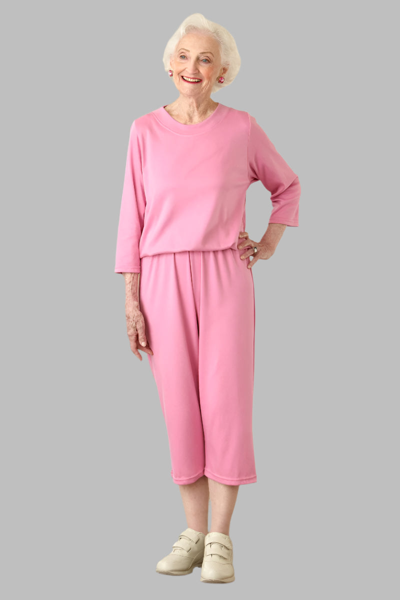 Basic Capri Perfect-Fit Jumpsuit for women by Buck & Buck, and available in different sizes. This one-piece garments item is part of our one-pieces collection.