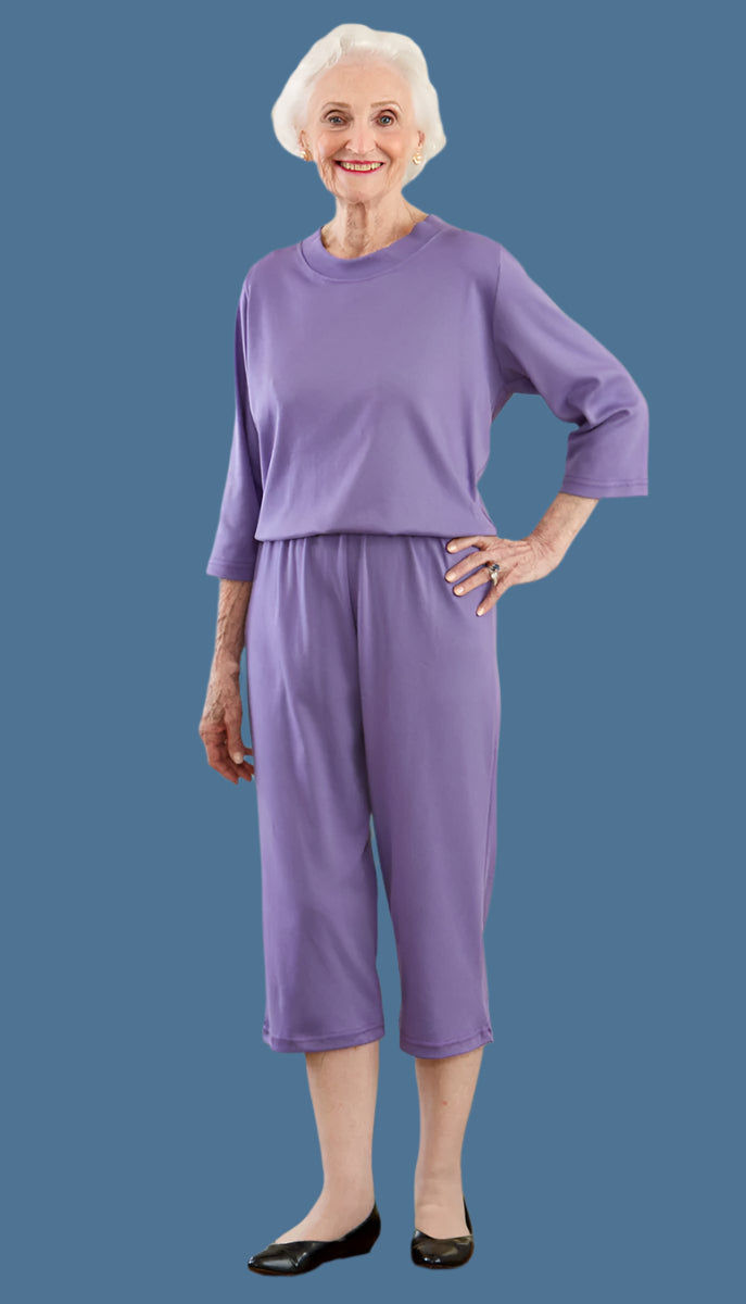 Basic Capri Perfect-Fit Jumpsuit for women by Buck & Buck, and available in different sizes. This one-piece garments item is part of our one-pieces collection.