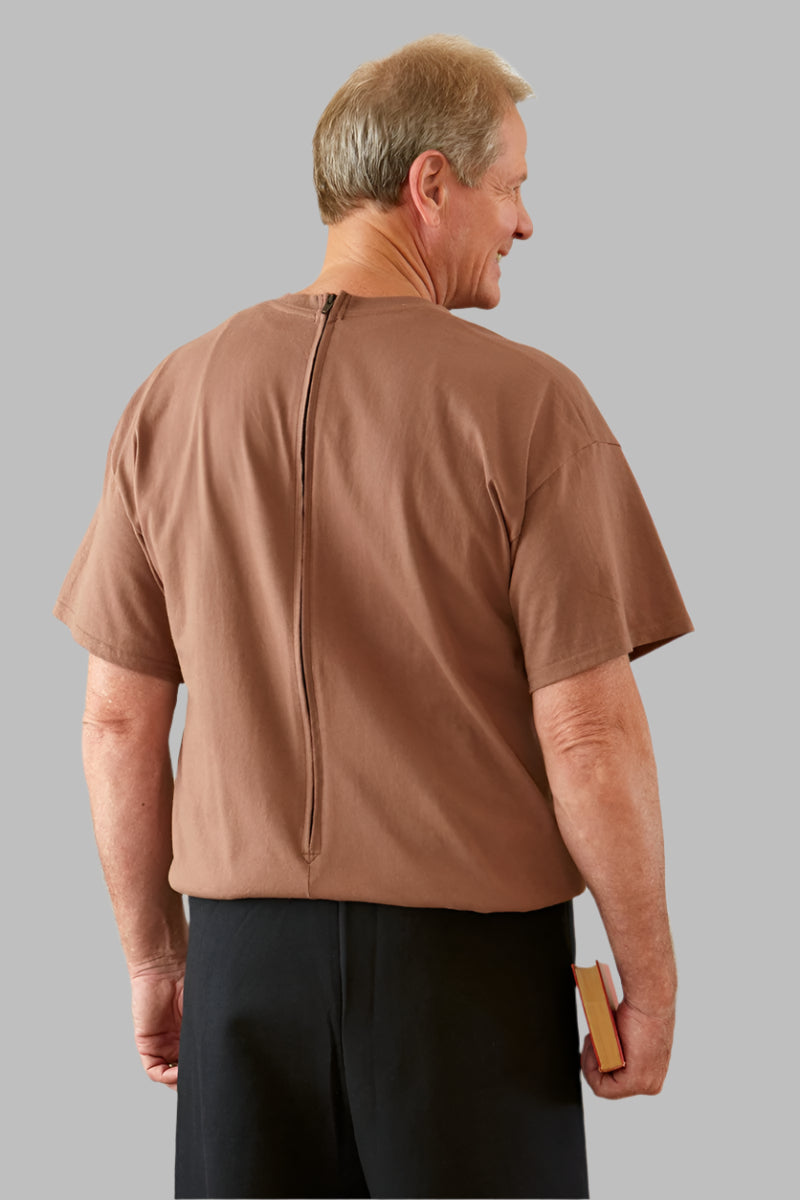 Men's Short Sleeve Basic T-Top Jumpsuit by Buck & Buck, and available in different sizes. This one-piece garments item is part of our one-pieces collection.