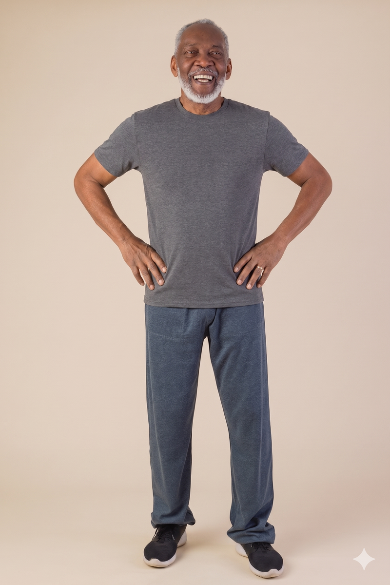 Men's Light Weight Short Sleeve T-Shirt by District in charcoal, and available in different sizes. This tops item is part of our t-shirts collection.