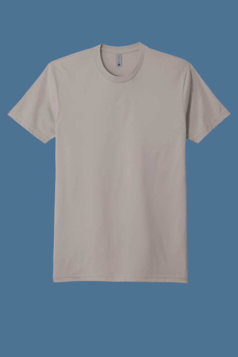 Women's Light Weight Short Sleeve T-Shirt by Buck & Buck in Gray, and available in different sizes. This tops item is part of our t-shirts collection.