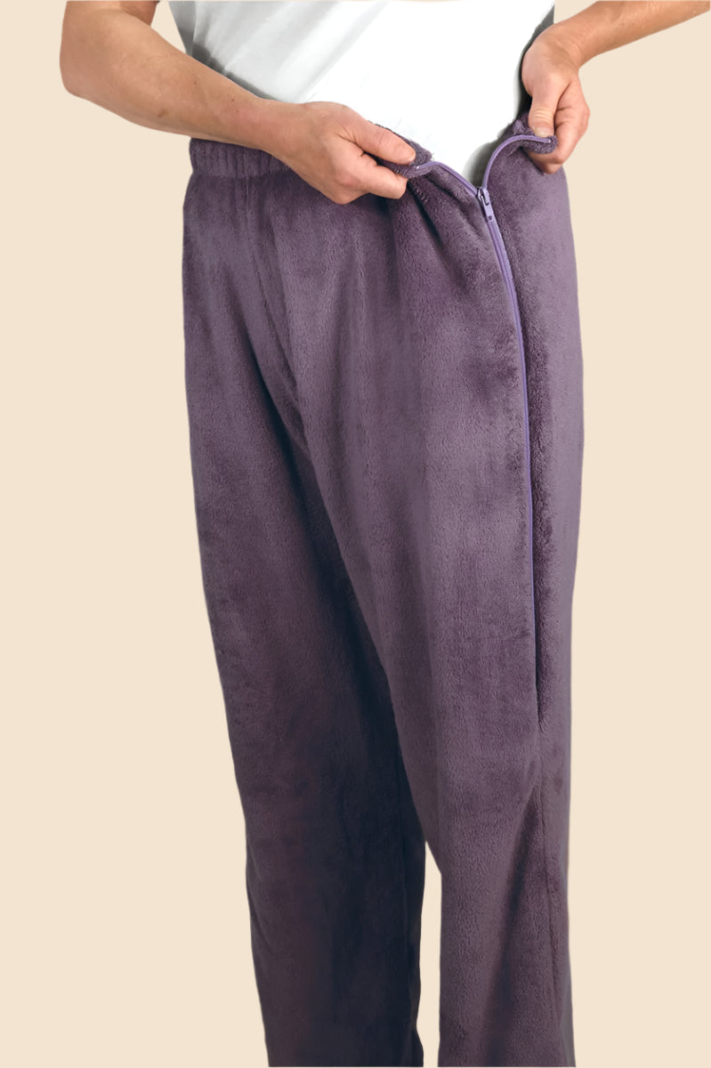 Women's So-Soft Side Zip Pants by Buck & Buck in Black, and available in different sizes. This bottoms item is part of our activewear pants collection.