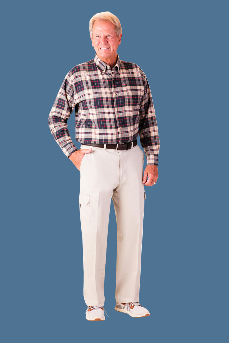 Men's Long Sleeve Easy-On Everyday Set by Buck & Buck, and available only in a one-size option. This bundles item is part of our outfit sets collection.