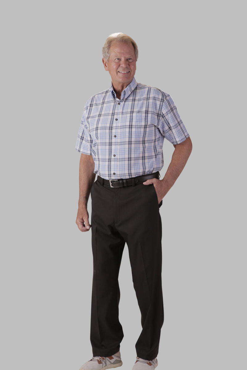 Men's Short Sleeve Easy-On Everyday Set by Buck & Buck, and available only in a one-size option. This bundles item is part of our outfit sets collection.