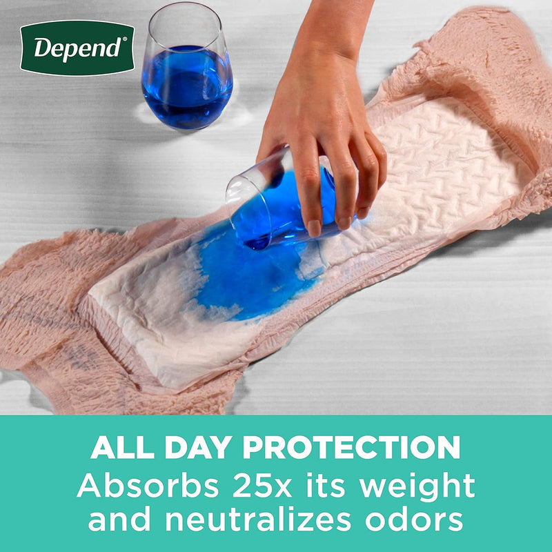 Depend Fresh Protection Underwear for Women by LL Medico, and available only in a one-size option. This undergarments item is part of our adult diapers collection.