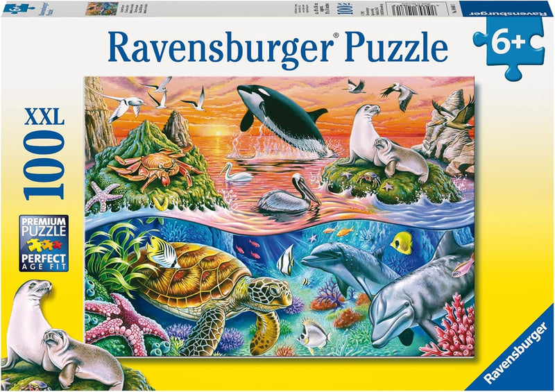100 Piece Jigsaw Puzzles by Ravensburger by Buck & Buck, and available only in a one-size option. This accessories & home item is part of our jigsaw puzzles collection.