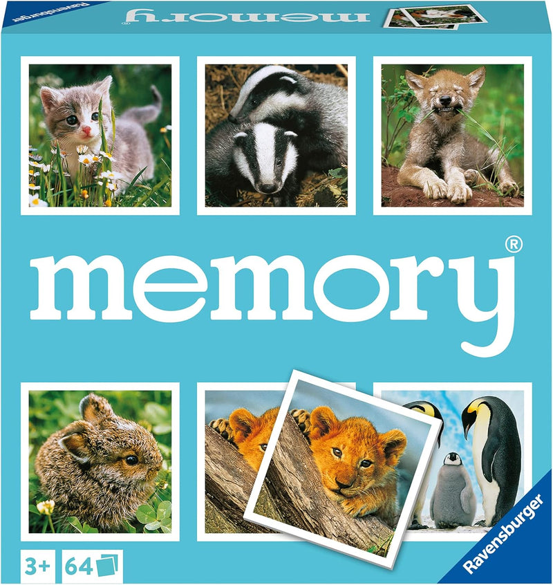 Ravensburger Memory® Baby Animals Game by Buck & Buck, and available only in a one-size option. This accessories & home item is part of our games collection.