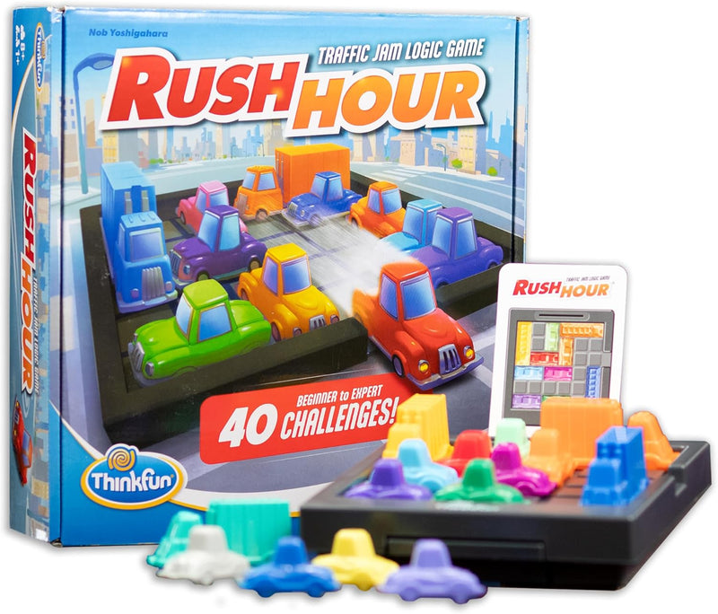 Rush Hour Logic Game (Refresh Edition) by Buck & Buck, and available only in a one-size option. This accessories & home item is part of our board games collection.