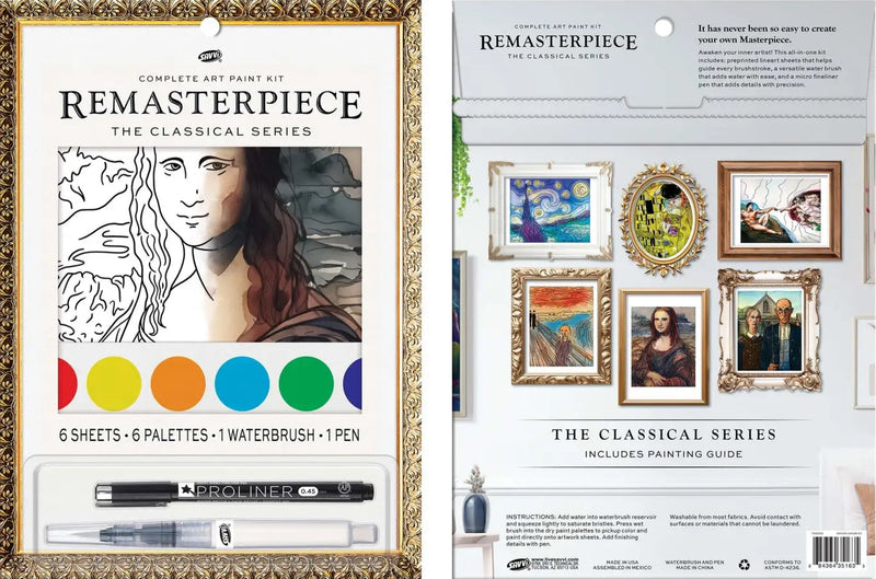 Savvi Classic Art Paint Pouch by Buck & Buck, and available only in a one-size option. This accessories & home item is part of our drawing & painting kits collection.