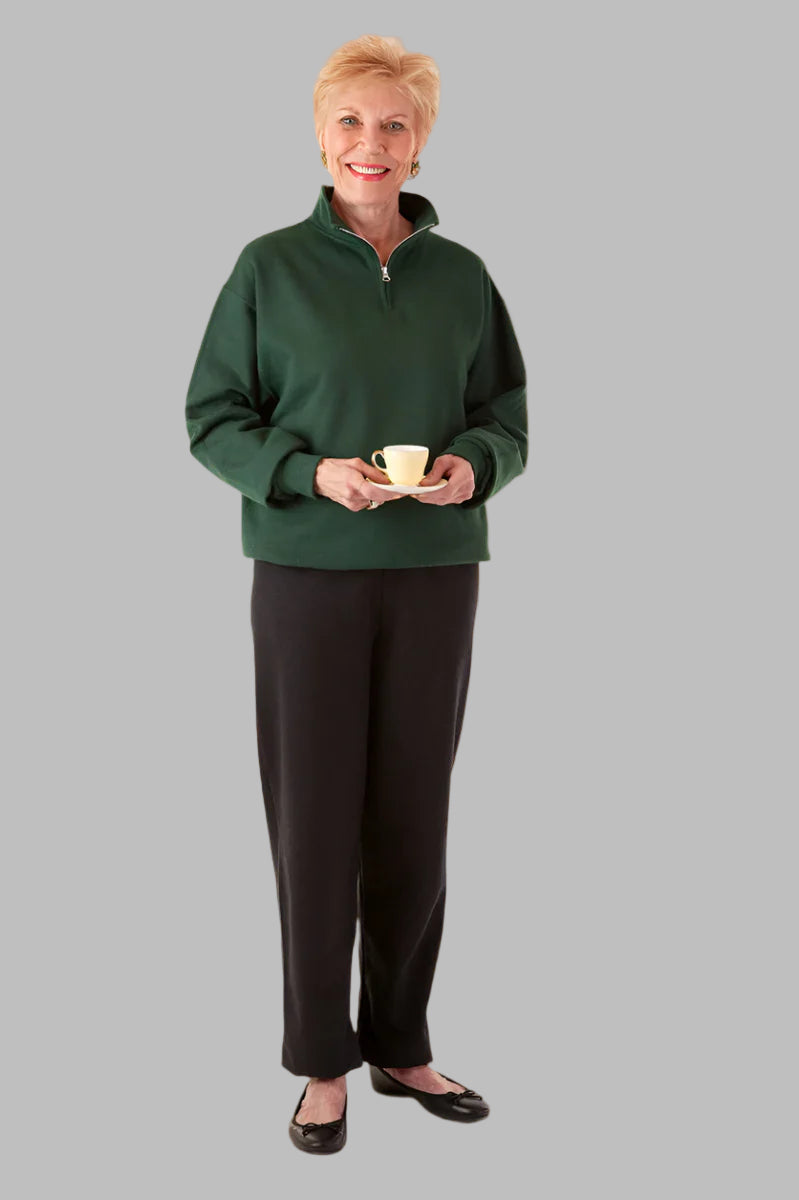 Women's Quarter Zip Sweat Set by Buck & Buck, and available only in a one-size option. This bundles item is part of our outfit sets collection.