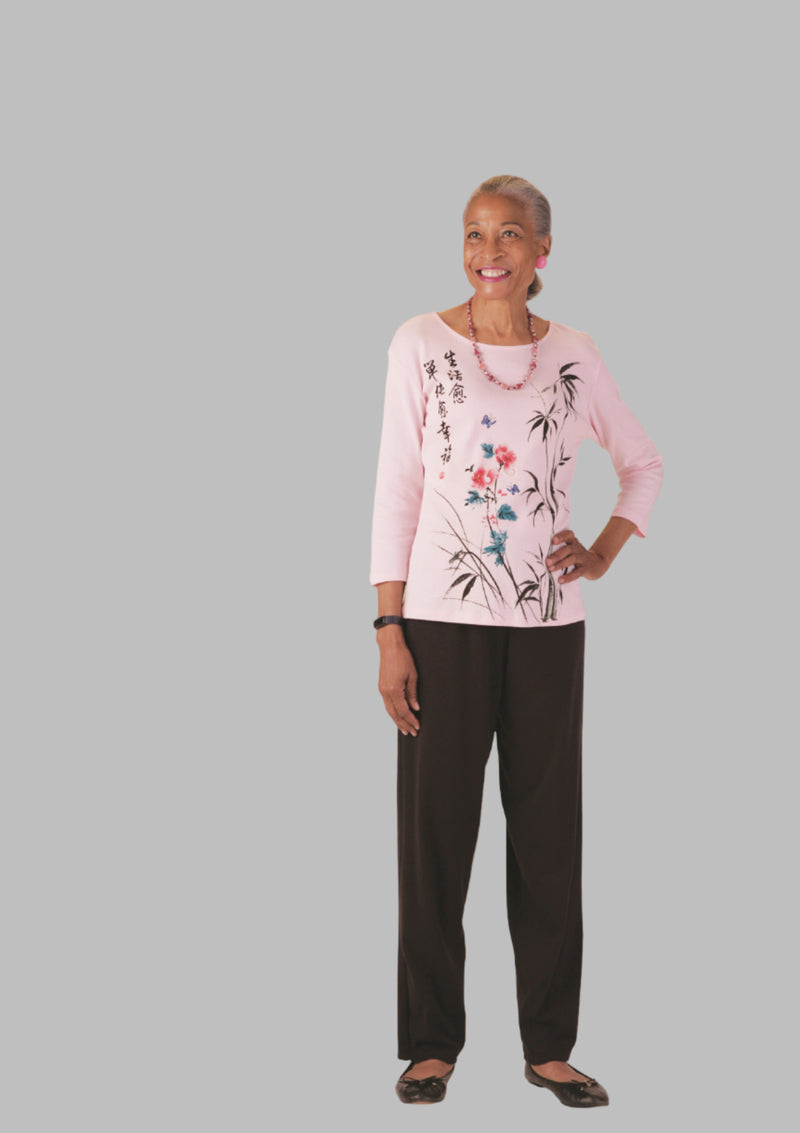 Women's Block Print Knit Set by Buck & Buck, and available only in a one-size option. This bundles item is part of our outfit sets collection.