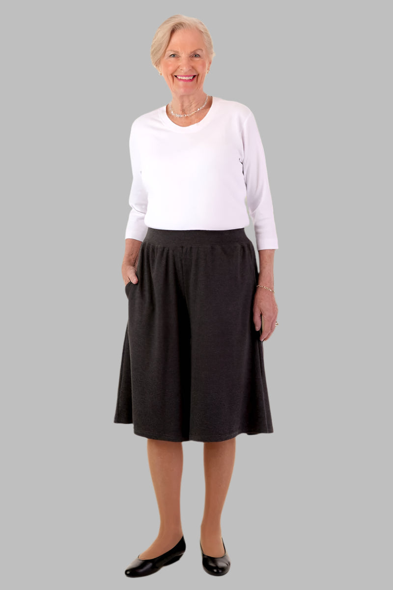Soft Waist Culottes for women by Buck & Buck, and available in different sizes. This bottoms item is part of our pants collection.