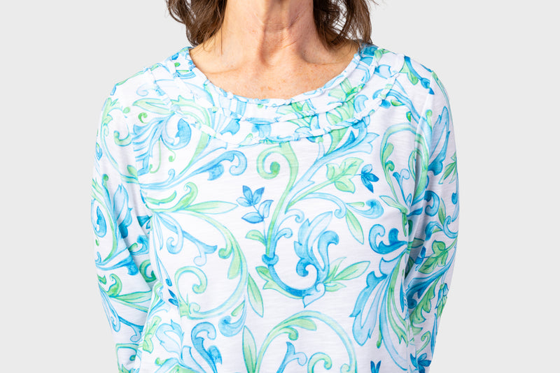 The women's everyday knit top  by Alfred Dunner in pink and available in different sizes. This top is part of our women's blouses  collection.