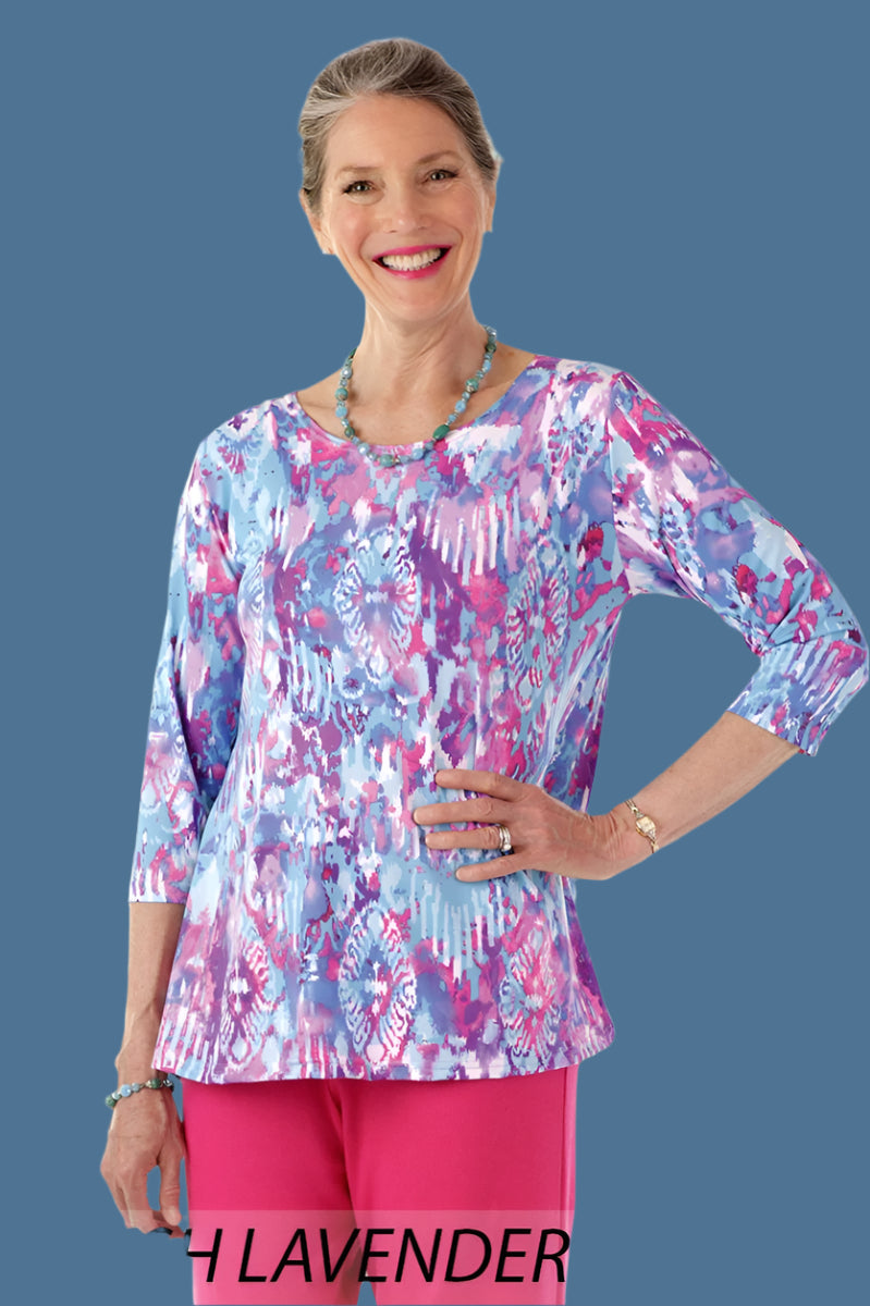 Poly Flared Tunic for women by Buck & Buck in Royal, and available in different sizes. This tops item is part of our tunics collection.