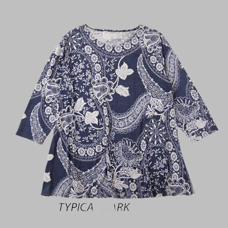 Poly Flared Tunic for women by Buck & Buck in Royal, and available in different sizes. This tops item is part of our tunics collection.