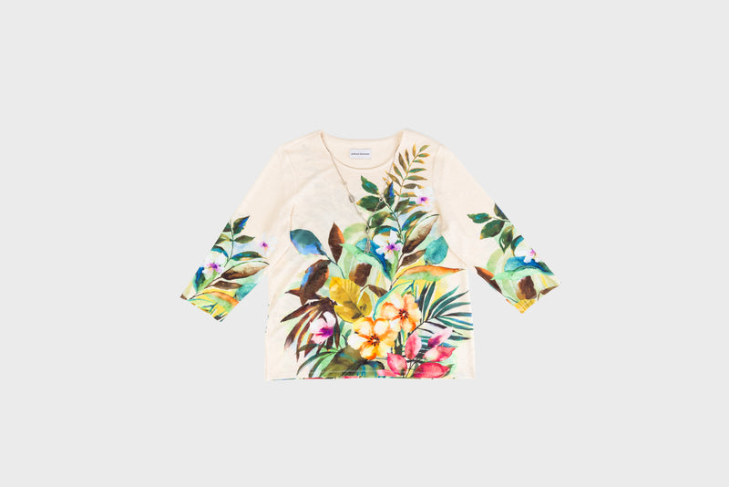 Women’s Detail Easy Fit Top by Alfred Dunner in Neutral Tan, and available in different sizes. This top item is part of our blouses collection.