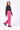 Women's Side-Zip Knit Pants by Buck & Buck in fuchsia, and available in different sizes. This bottoms item is part of our pants collection.