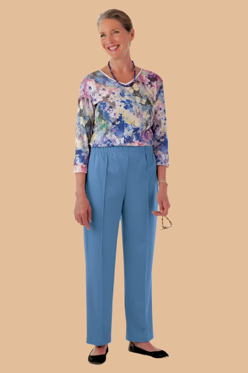 Poly Knit Pants for women by Buck & Buck, and available in different sizes. This bottoms item is part of our trousers collection.