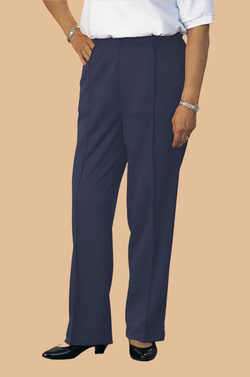 Poly Knit Pants for women by Buck & Buck in Black, and available in different sizes. This bottoms item is part of our trousers collection.