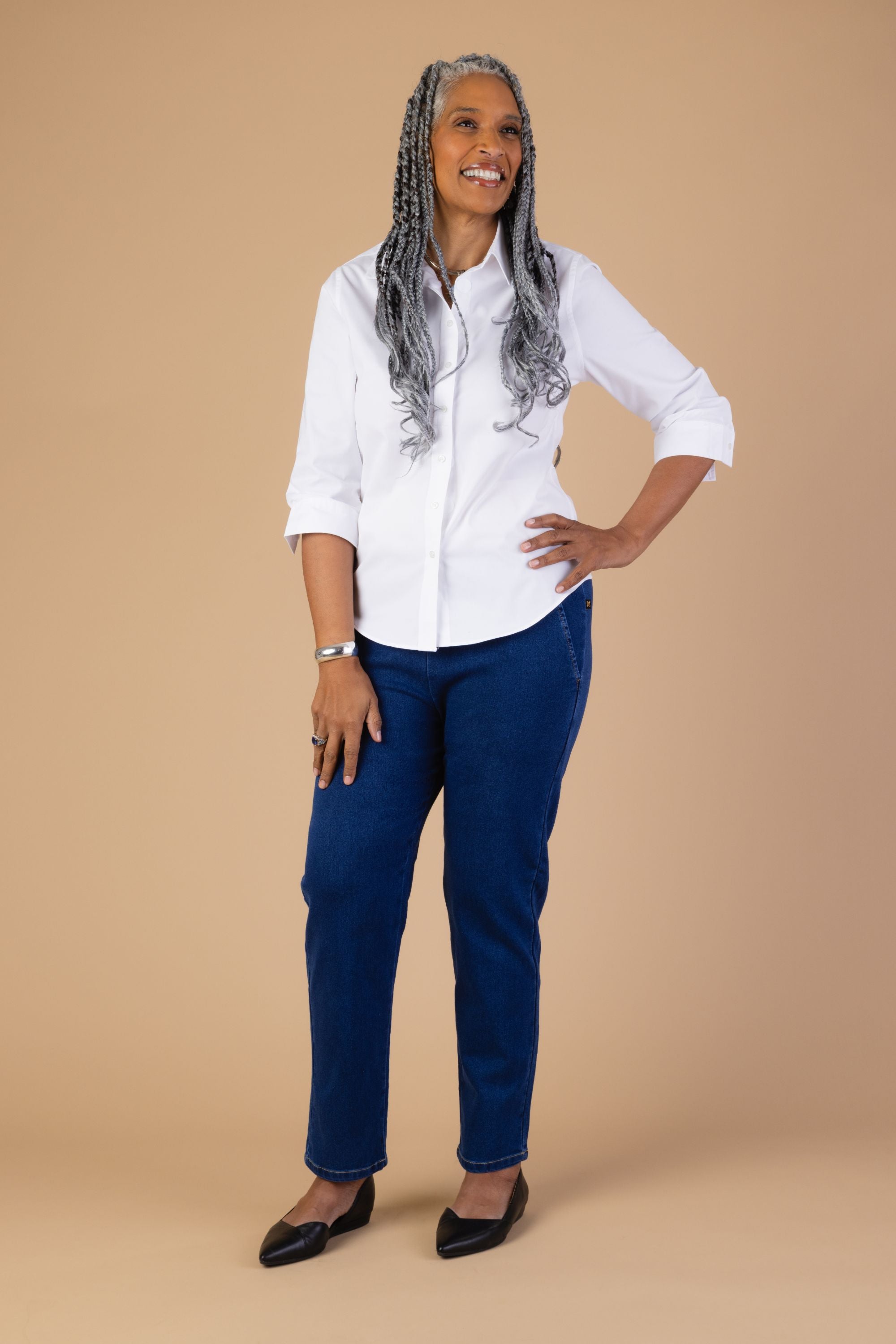 Women's Denim Pull-on Pants – Buck & Buck