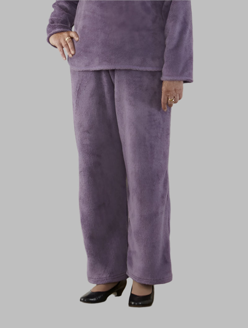 Women's So-Soft Pull-On Pants by Buck & Buck in Black, and available in different sizes. This bottoms item is part of our loungewear bottoms collection.