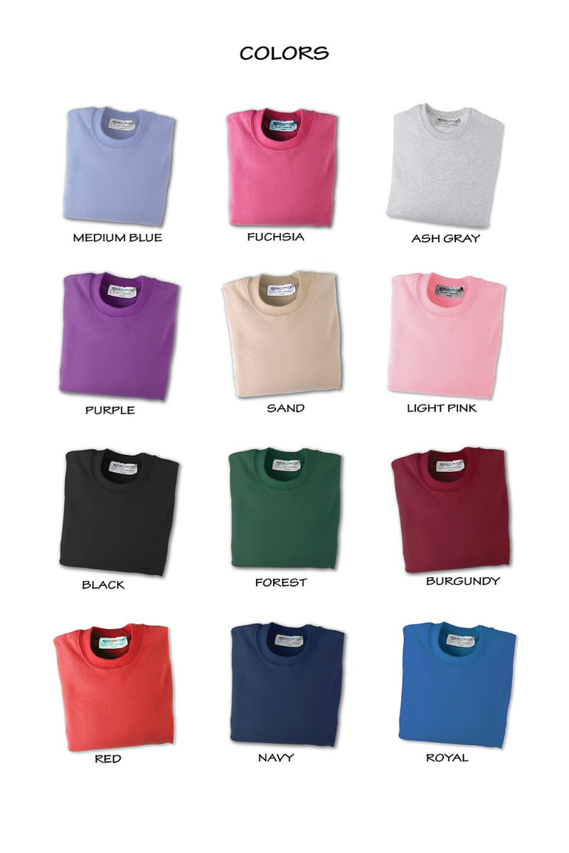 Women's Basic Sweat Top by Buck & Buck, and available in different sizes. This tops item is part of our sweatshirts collection.