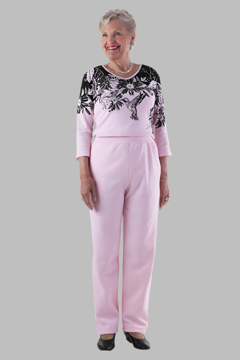 Soft Waist Sweatpants for women by Buck & Buck in Pink, and available in different sizes. This bottoms item is part of our sweatpants collection.