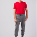 Men's Light Weight Joggers by Buck & Buck in grey Heather, and available in different sizes. This bottoms item is part of our joggers collection.