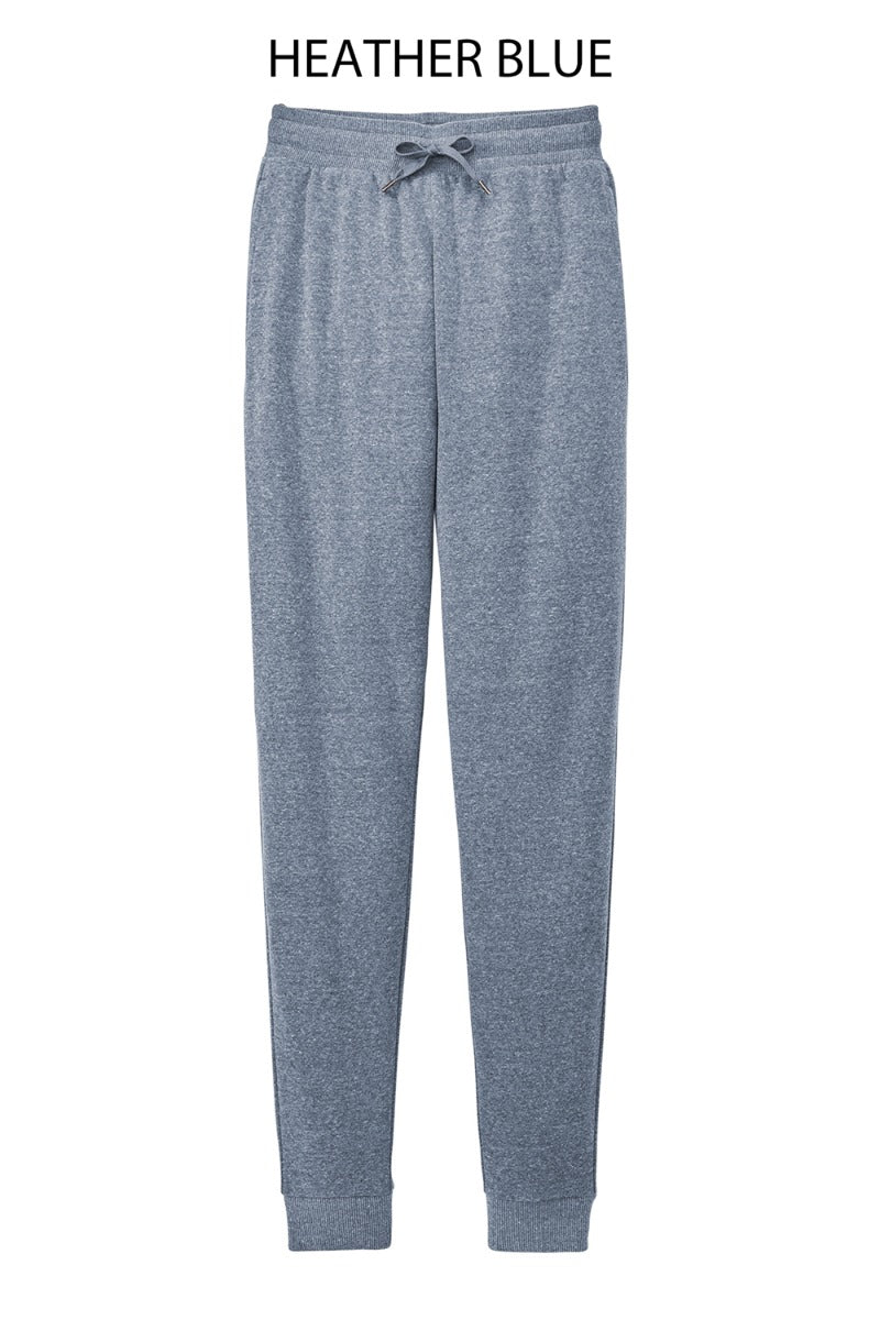Men's Light Weight Joggers by Buck & Buck in Blue Heather, and available in different sizes. This bottoms item is part of our joggers collection.