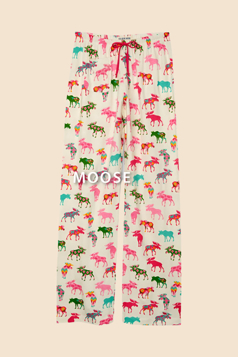 Women's Jersey Knit PJ Pants by Buck & Buck in Pink, and available in different sizes. This sleepwear item is part of our pajamas collection.