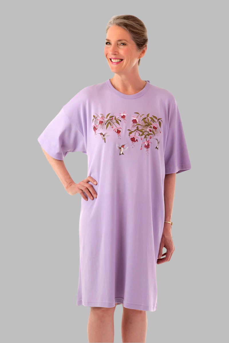 Printed Knit Nightshirt for women by Buck & Buck in Pink, and available in different sizes. This sleepwear item is part of our nightgowns collection.