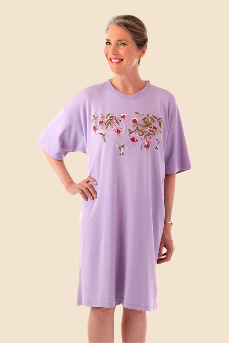Printed Knit Nightshirt for women by Buck & Buck in Pink, and available in different sizes. This sleepwear item is part of our nightgowns collection.