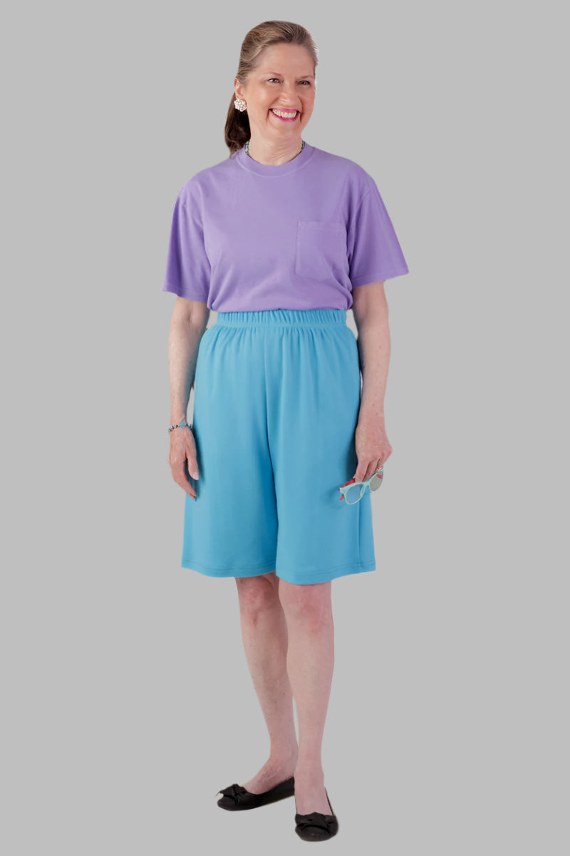 Women's Soft Touch T-Shirt by Buck & Buck in Blue, and available in different sizes. This tops item is part of our t-shirts collection.