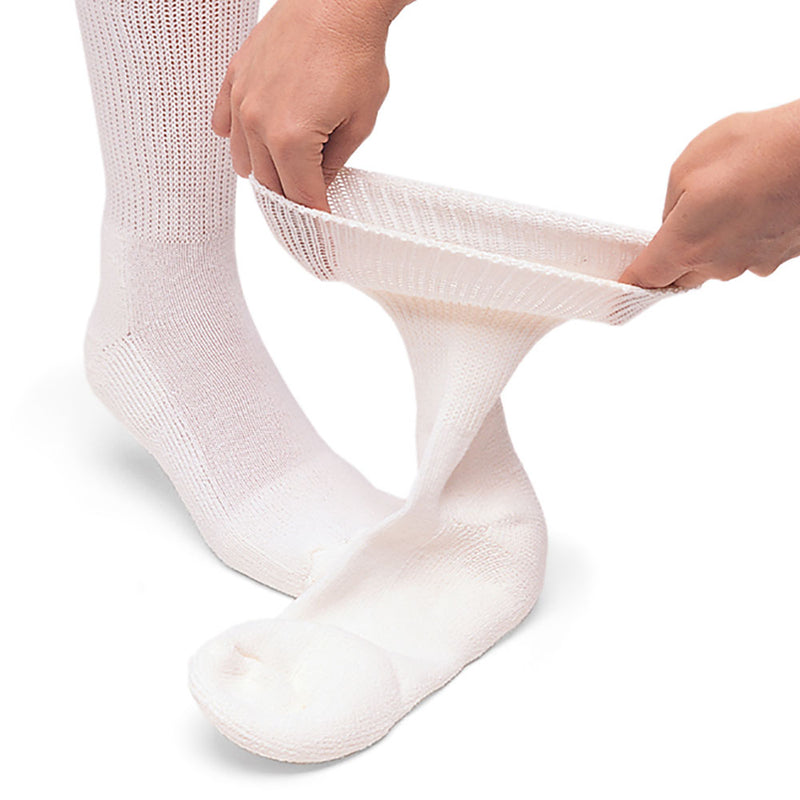 Unisex Super Stretch Socks by Buck & Buck in White Size Men’s Shoe Women’s Shoe S 5 – 8 6 – 9, and available in different sizes. This socks & hosiery item is part of our socks collection.
