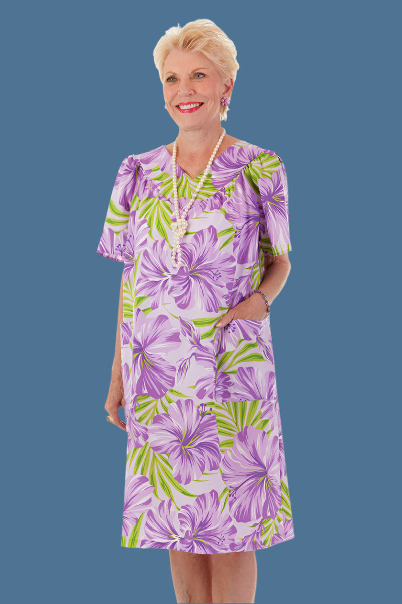 Hawaiian Print Wrap Back Muu Muu for women by Buck & Buck in Pink, and available in different sizes. This dresses & skirts item is part of our dresses collection.