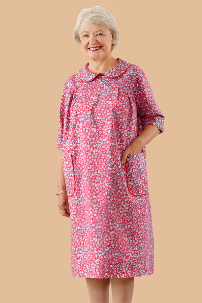 Cut-Away Snap Back Duster for women by Buck & Buck in Pink, and available in different sizes. This sleepwear item is part of our nightgowns collection.