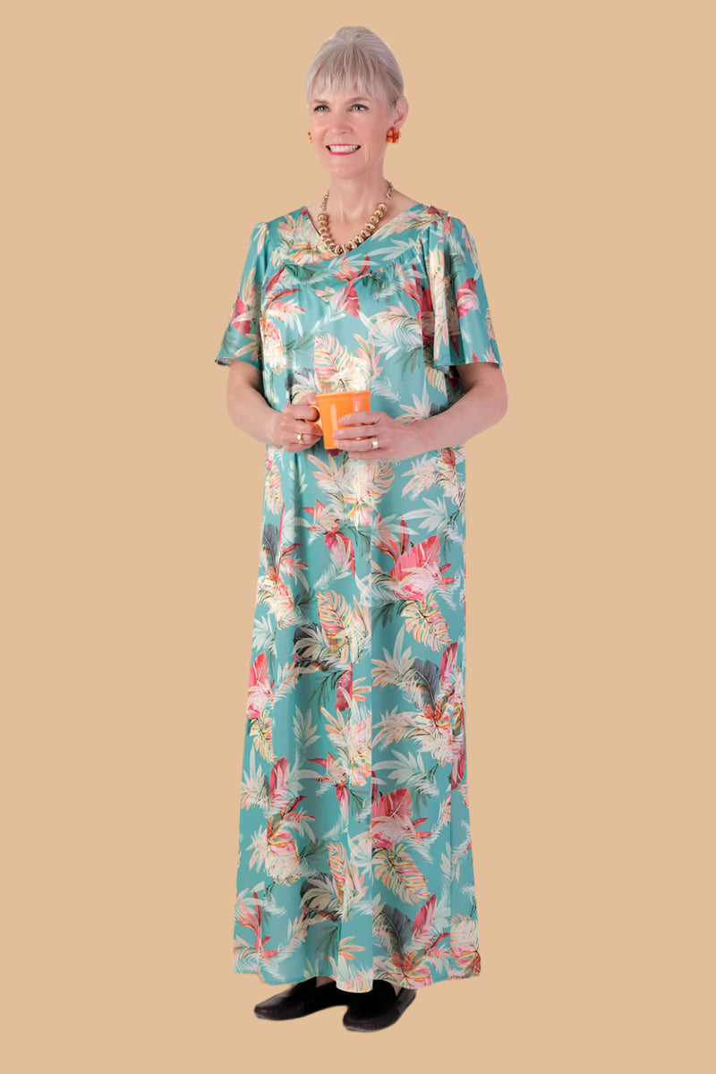 Long Wrap Back Muu Muu for women by Buck & Buck, and available in different sizes. This dresses & skirts item is part of our dresses collection.