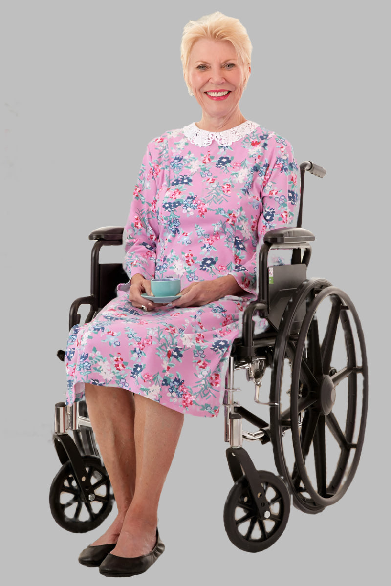 Printed Lace Collar Knit Snap Back Dress for women by Buck & Buck, and available in different sizes. This dresses & skirts item is part of our dresses collection.