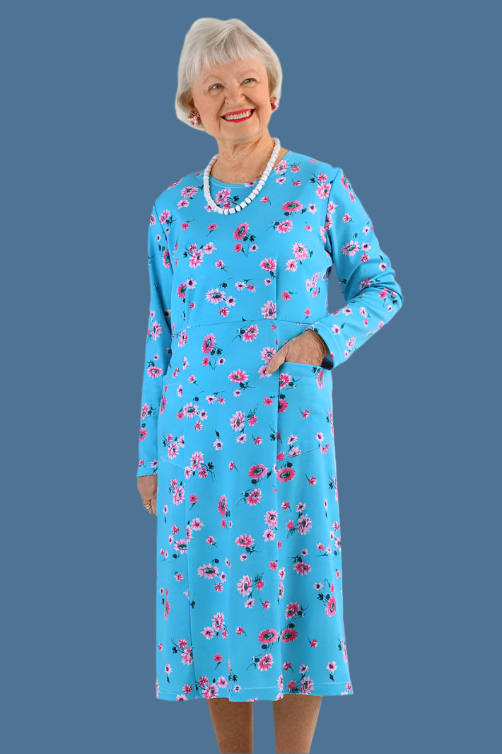 Printed Scoop Neck Wrap Back Knit Dress for women by Buck & Buck, and available in different sizes. This dresses & skirts item is part of our dresses collection.