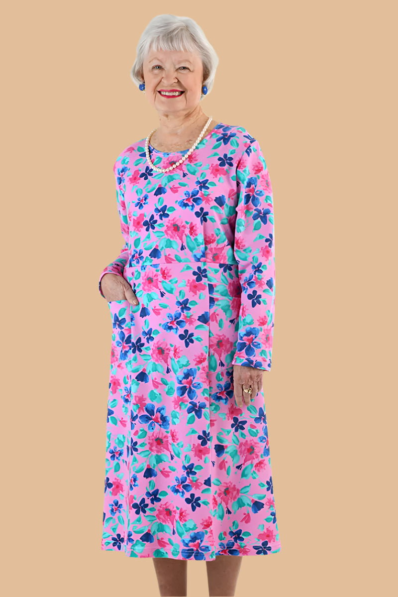 Printed Scoop Neck Wrap Back Knit Dress for women by Buck & Buck, and available in different sizes. This dresses & skirts item is part of our dresses collection.