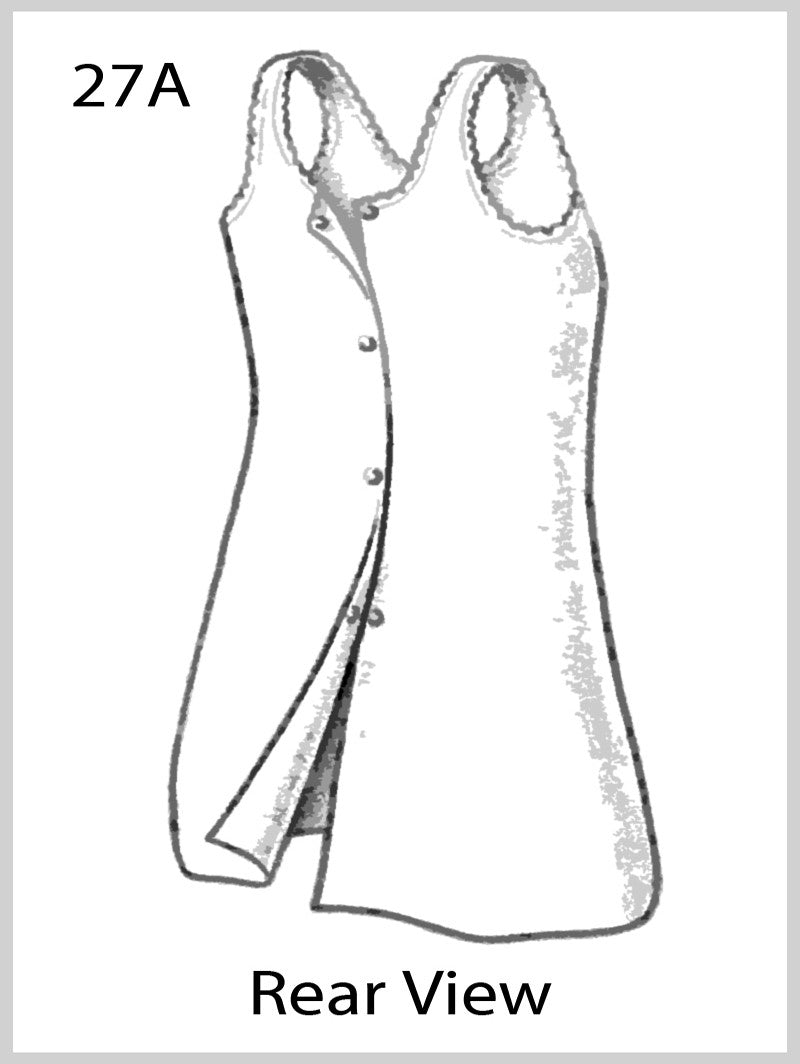 Snap Back Slip for women by Buck & Buck in White, and available in different sizes. This undergarments item is part of our women's underwear slips collection.