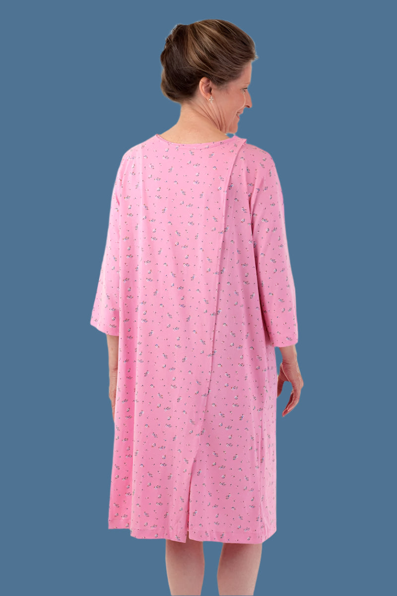 Knit Open Back Nightgown for women by Buck & Buck in Pink, and available in different sizes. This sleepwear item is part of our nightgowns collection.