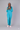Women's solid long back-zip sleep suit by Buck & Buck in turquoise, and available in different sizes. This one piece garment item is part of our sleepwear collection